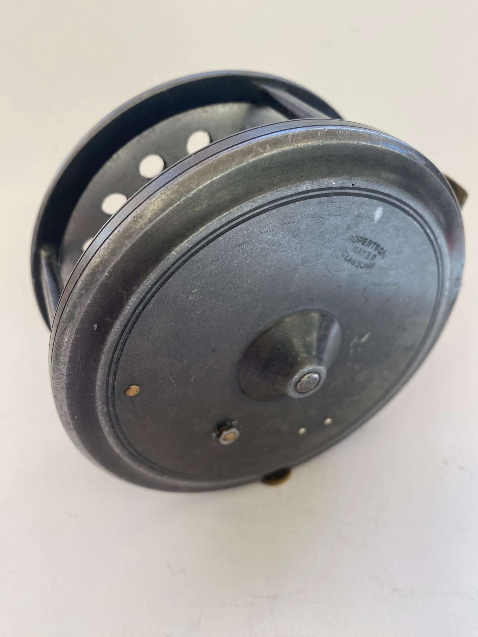 4 inch Robertson of Glasgow Salmon Fly Reel. - Image 4